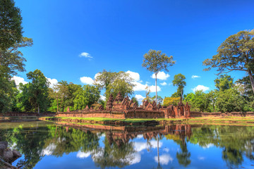 Banteay Srei or Lady Temple at Siem Reap Cambodia