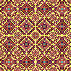 traditional orient seamless pattern. vector illustration