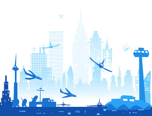 Obraz premium City airport