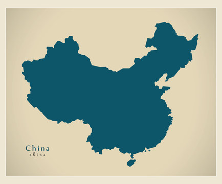 Modern Map - China CN