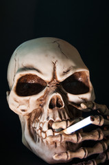 Smoking Skull