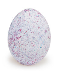 Easter egg isolated on white background with clipping path