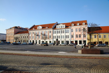 Fototapeta na wymiar Buildings in the old town