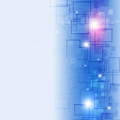 Global Connections Abstract Technology Background