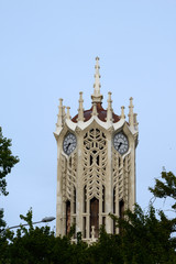 Auckland Uni clock tower
