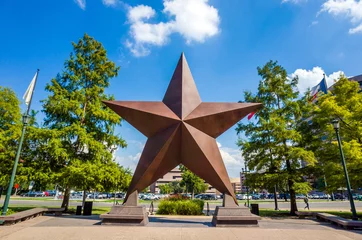 Foto op Canvas Texas Star in front of the Bob Bullock Texas State History Museu © f11photo