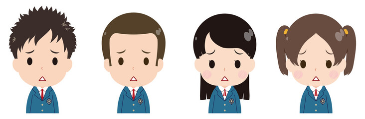 学生　ブレザー　不満