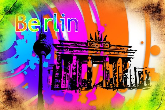Berlin art design illustration
