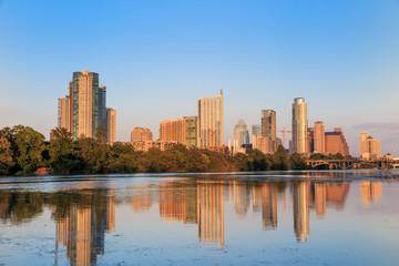 Fototapeta premium view of Austin, downtown skyline