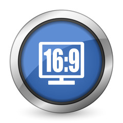 16 9 display icon