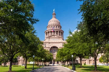 Keuken spatwand met foto Texas State Capitol Building in Austin © f11photo