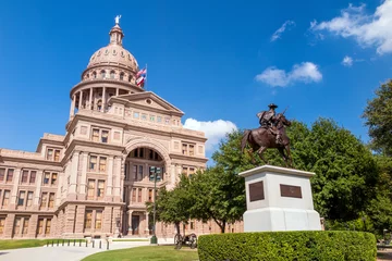 Zelfklevend Fotobehang Texas State Capitol Building in Austin © f11photo