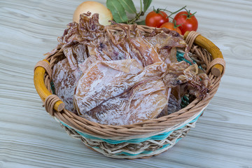 Obraz premium Dried squid
