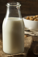 Refreshing Organic White Whole Milk