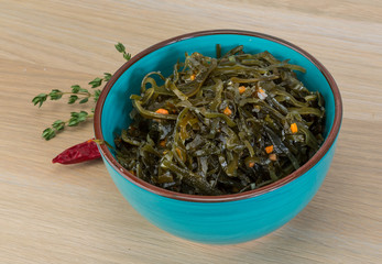 Fototapeta premium Laminaria salad