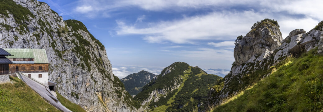 Panoramic view on Mountains