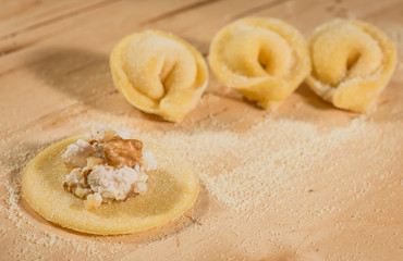 Tortellini ricotta e noci