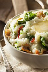 Homemade Irish Potato Colcannon