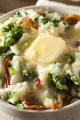 Homemade Irish Potato Colcannon