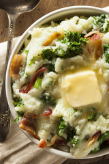 Homemade Irish Potato Colcannon