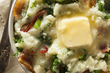 Homemade Irish Potato Colcannon
