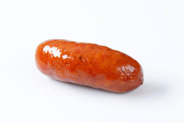 Beer glazed sausage