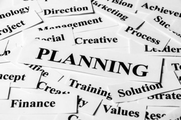 Planning And Other Related Words