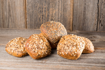 verschiedene Sorten Brötchen