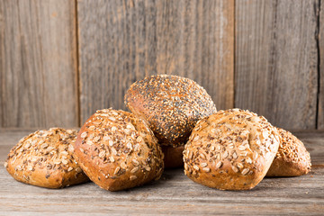 verschiedene Sorten Brötchen