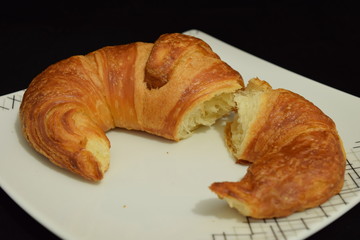 Fresh croissant.