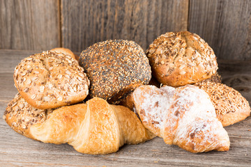 verschiedene Sorten Brötchen