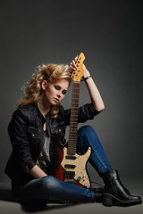 Fototapeta premium Music Girl