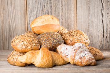 verschiedene Sorten Brötchen