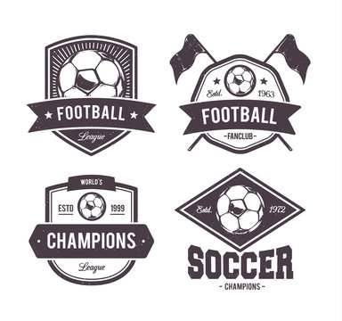 Vector Footballl Emblems