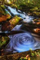 Waterfall Swirls