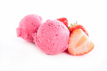 strawberry ice cream