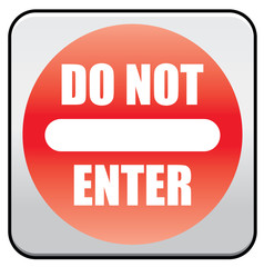 Do Not Enter traffic sign image