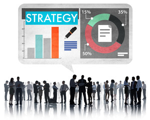 Strategy Data Information Plan Marketing Solution Vision Concept