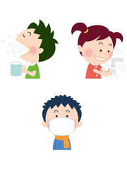 うがい・手洗い・マスク