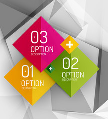 Color paper infographics