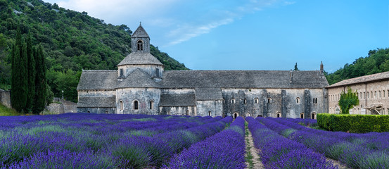 Abbey of Semanque, Provence, France. - 78143277