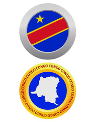 button as a symbol CONGO