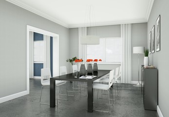 moderne Wohung Interieur Design