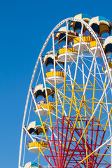 Ferris wheel on a clear day