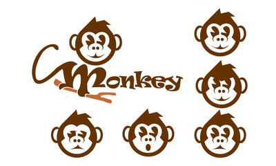 Monkey expression variation
