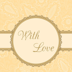 Background for greeting card