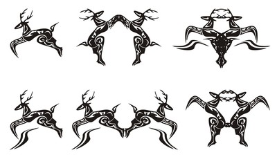 Deer symbols