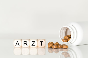 Tabletten vom Arzt