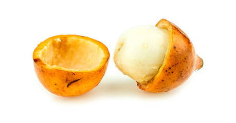 Achacha fruit macro closeup