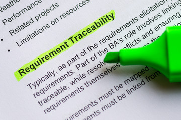 requirement traceability